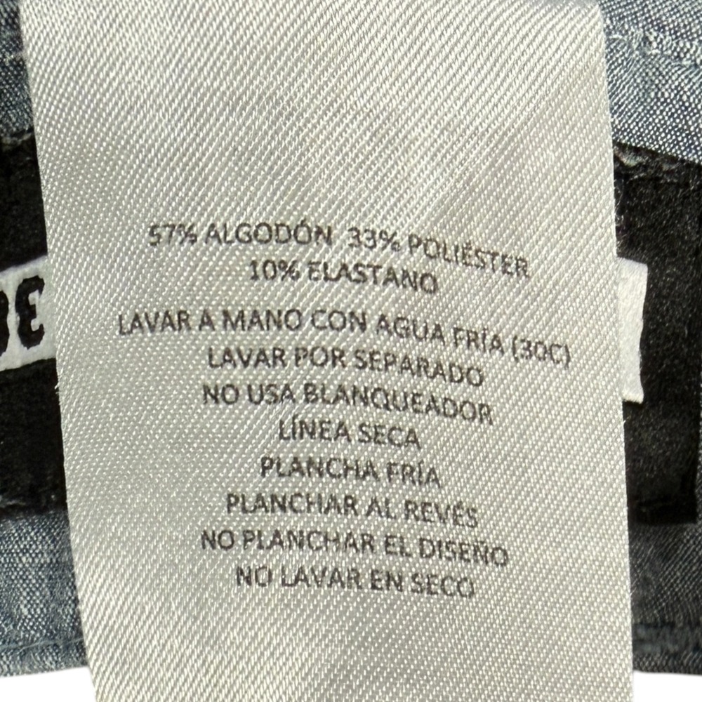Reef Mens 38 Hybrid Shorts Heather Gray Stretch Cotton Blend Surf Casual 8" - Picture 7 of 8